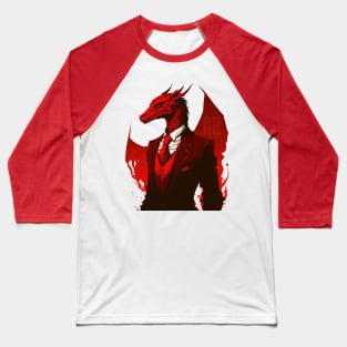 Business Dragon Baseball T-Shirt